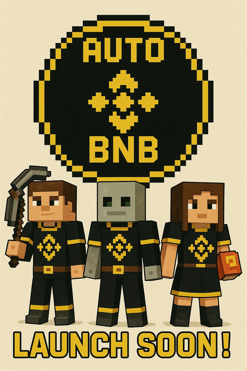 Minecraft Style Crew